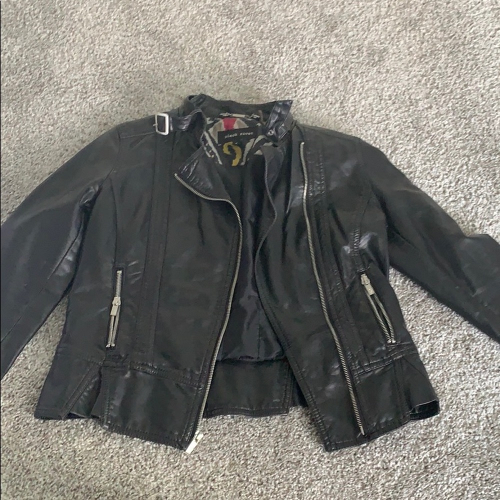 Black Rivet Leather jacket